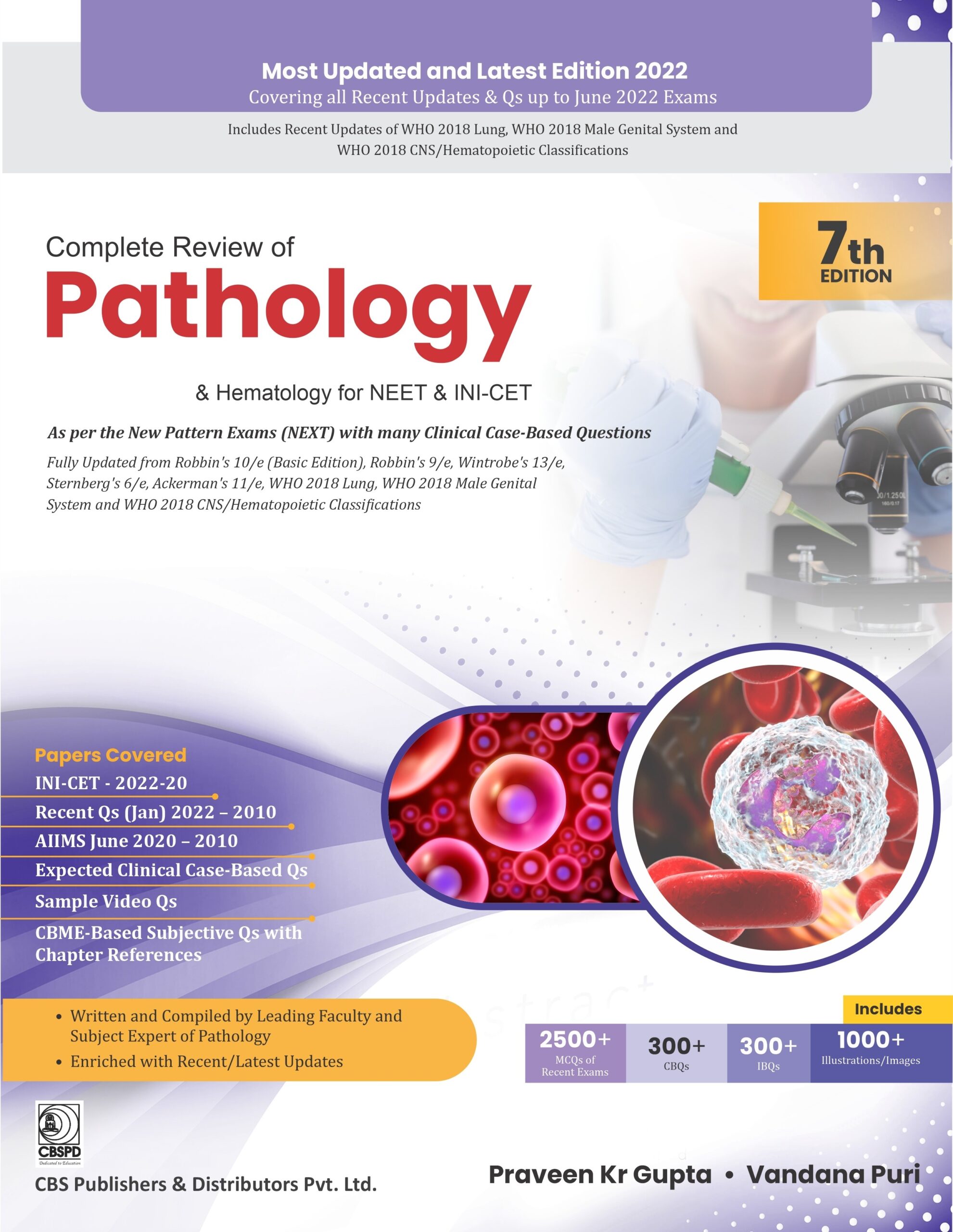 Complete Review of Pathology & Hematology for NEET