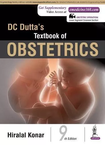DC Dutta s Textbook of Obstetrics 