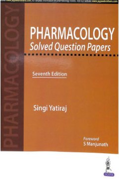 Pharmacology solved Question Papers
