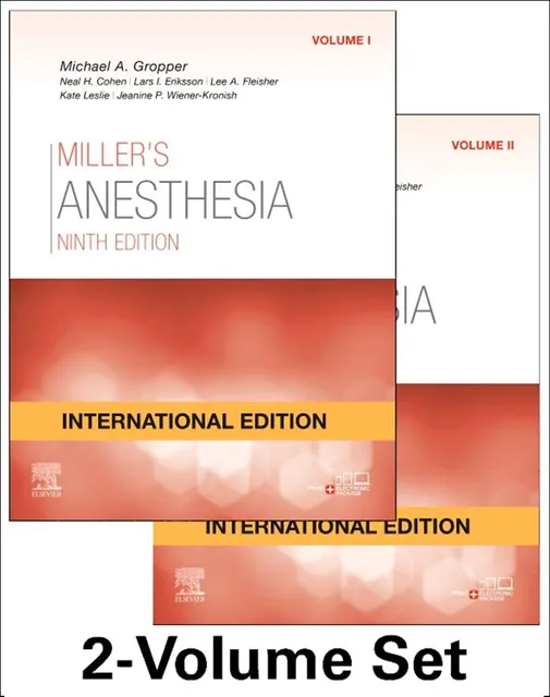 Miller’s Anesthesia International Edition, 2 Volume Set