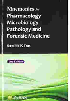 Mnemonics in Pharmacology Microbiology and Forensic Medicineq